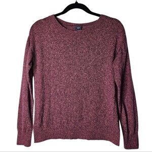 GAP Merino Wool Blend Crewneck Sweater Soft Lightweight Winter Staple Size S